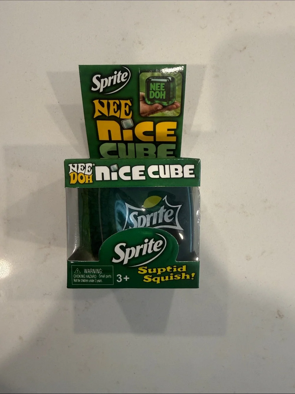 Squishy M Nice Cube - Green Stress Relief Squishy